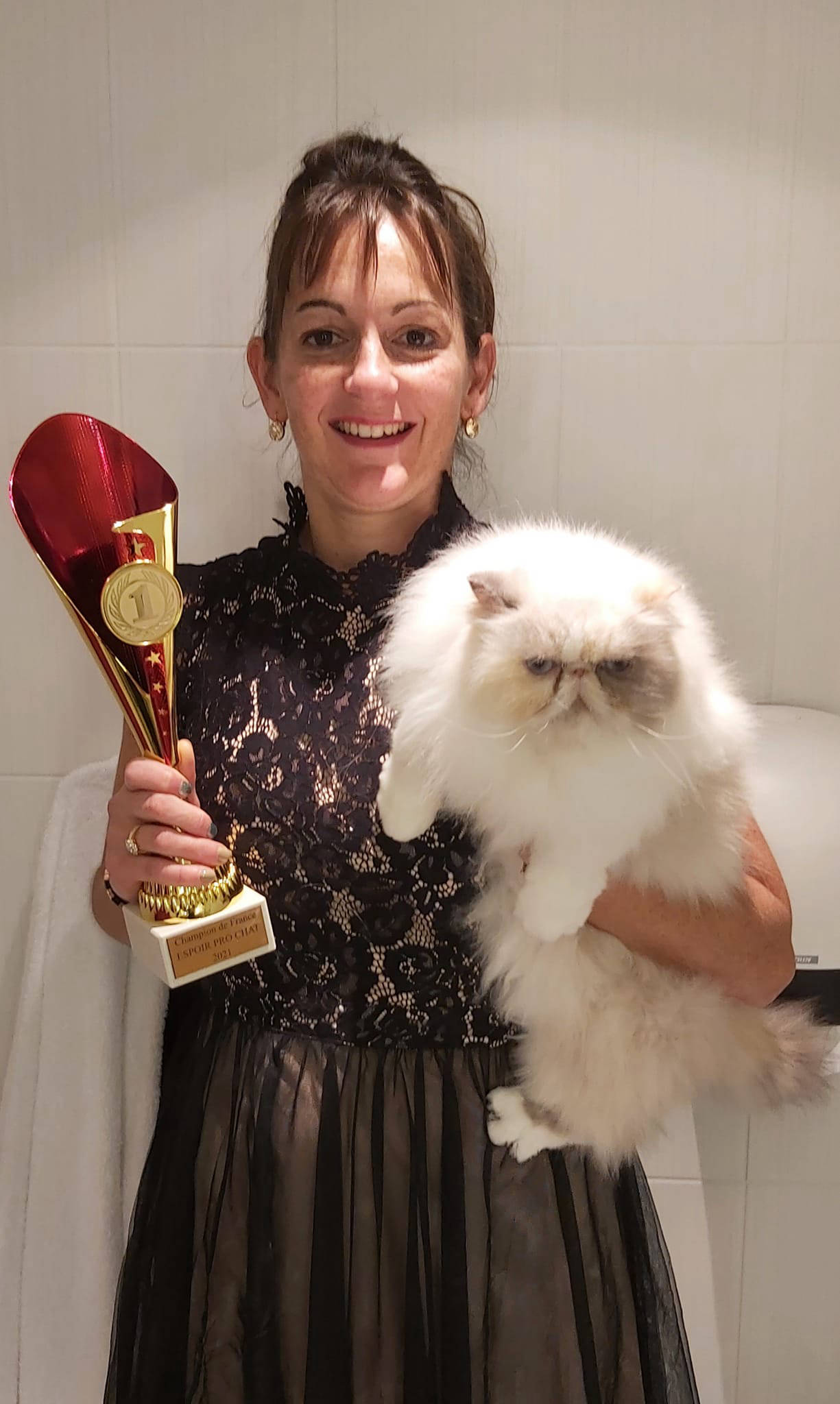 Championne de France en classe pro espoir pour Chats